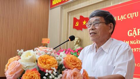 BAN LIÊN LẠC DU KÍCH PHỔ CƯỜNG GẶP MẶT KỶ NIỆM 51 NĂM NGÀY GIẢI PHÓNG QUÊ HƯƠNG