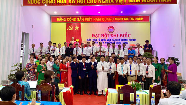 ĐẠI HỘI ĐẠI BIỂU MẶT TRẬN TỔ QUỐC VIỆT NAM XÃ KHÁNH CƯỜNG  LẦN THỨ I, NHIỆM KỲ 2025-2030