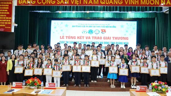 Trường THCS Phổ Khánh xã Khánh Cường đạt Giải Ba trong Cuộc thi Sáng tạo Thanh Thiếu niên, Nhi đồng lần thứ 10 năm 2025