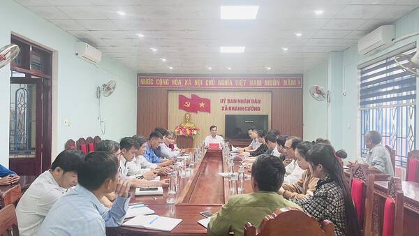 Trung tâm Phục vụ hành chính công xã Khánh Cường thành lập Tổ ứng cứu công nghệ và nghiệp vụ, nâng cao hiệu quả phục vụ người dân