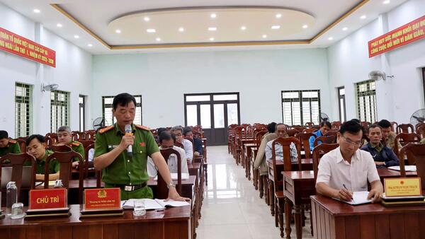 Xã Khánh Cường đánh giá kết quả thực hiện Đề án 06 năm 2025